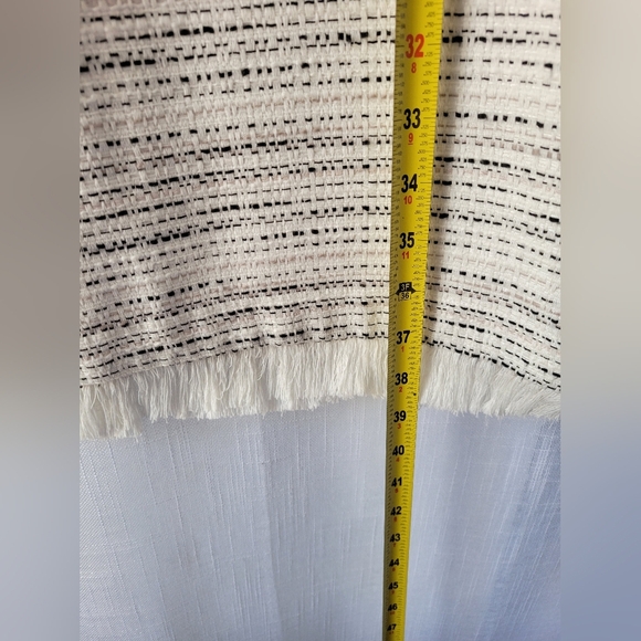 Karl Lagerfeld Paris white and black tweed dress size 4 - Picture 5 of 11